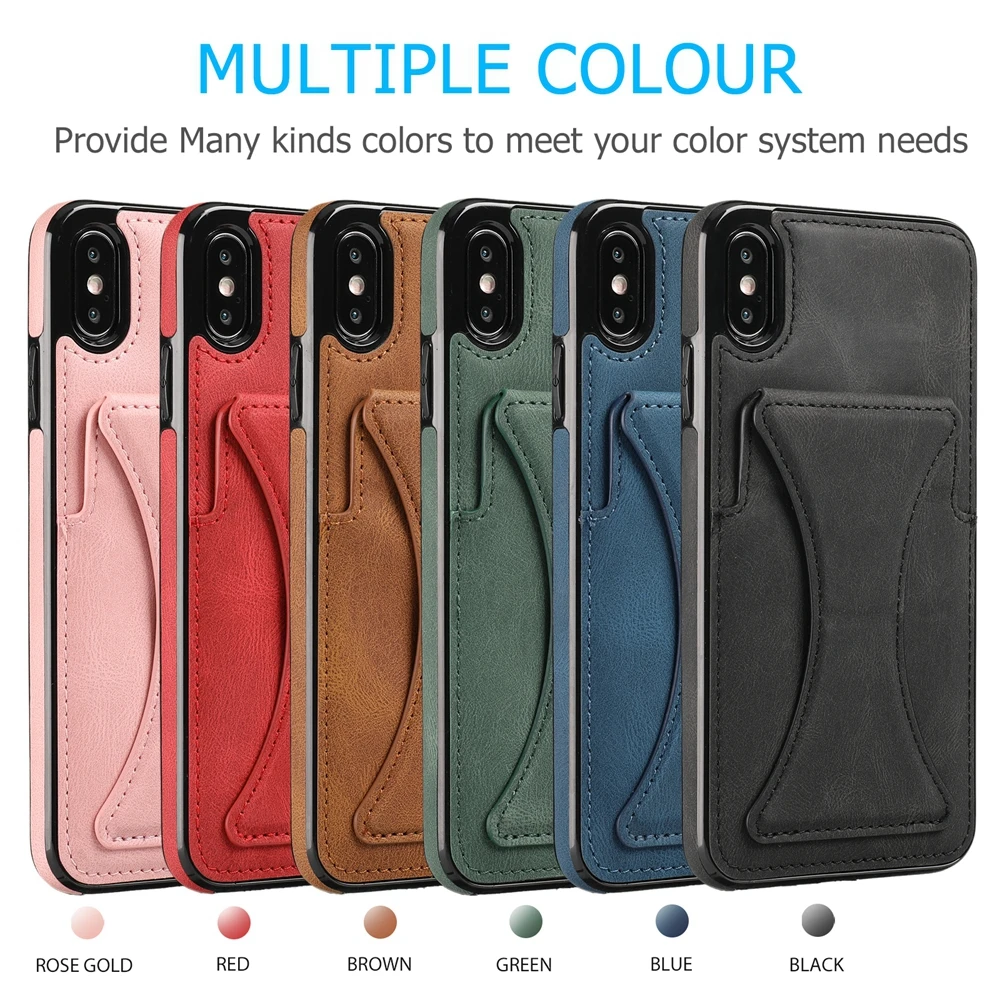 Luxury Wallet Card Slot PU Leather Phone Case for iPhone 11 12 Pro Max 13 Mini SE 2 X Xs Xr 7 8 Plus Magnetic Fold Stand Cover Luxury Wallet Card Slot PU Leather Phone Case for iPhone 11 12 Pro Max 13 Mini SE 2 X Xs Xr 7 8 Plus Magnetic Fold Stand Cover