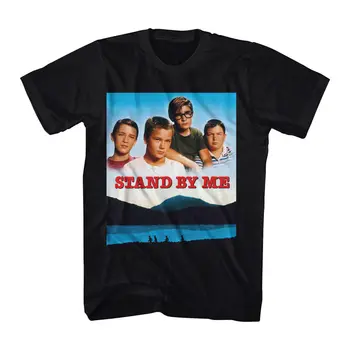 

Stand By Me Poster Men's Black T-shirt NEW Sizes S-2XL