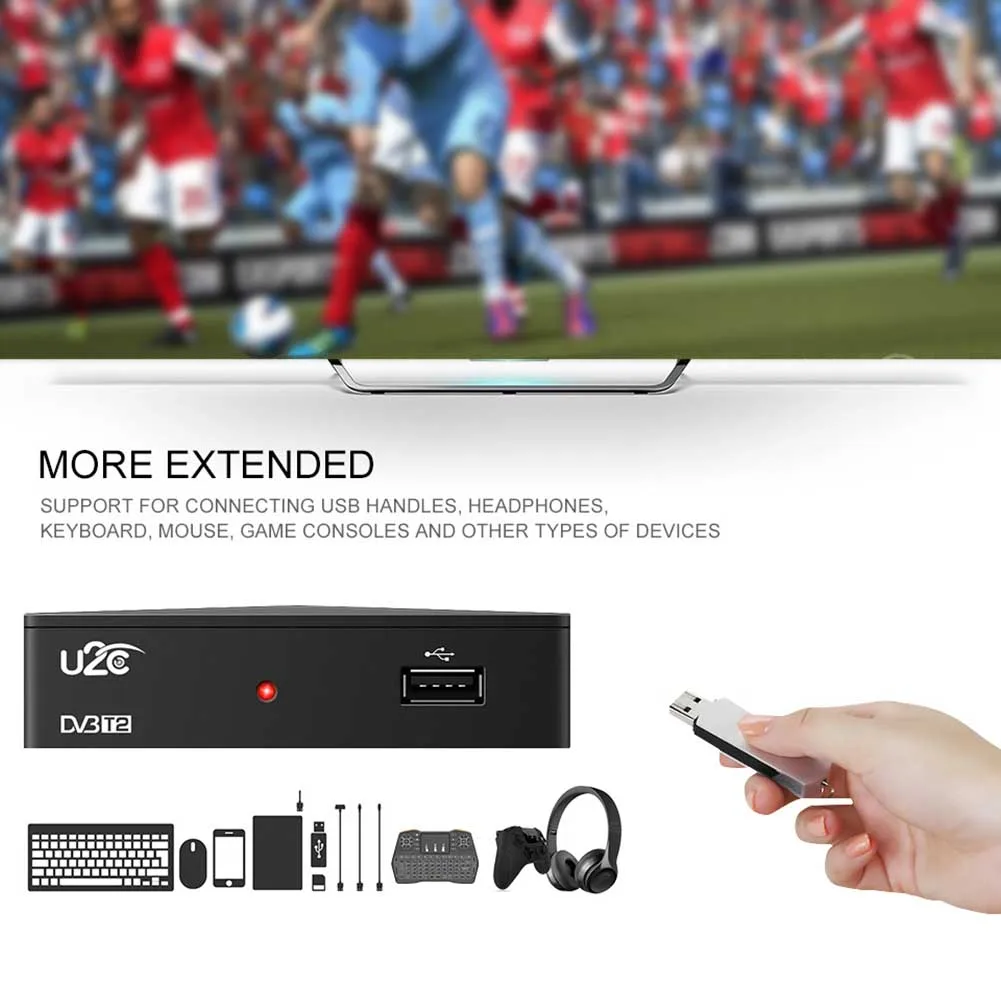 DVB C двухъядерный wifi PVR функция ABS USB порт Смарт Цифровой HD ТВ приемник 1080P наземный сигнал ТВ коробка Домашний HDMI чувствительный