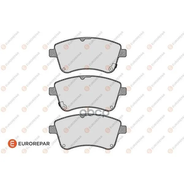 Колодки Тормозные Передн. Hyundai Ix20/Kia Venga 1.4-1.6 10- EUROREPAR арт. 1623056280