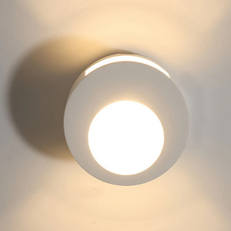 

New Modern Minimalist Corridor Living Room Bedroom Wall Lamp/Creative Classic Plaster Wall Lamp Led Lamp Type G9 Light Source 5W