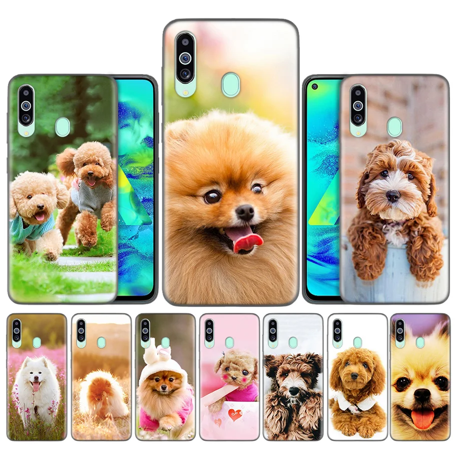 

Coque Case for Samsung Galaxy J4 J6 A6 A8 A7 A8 J8 Plus M10 M20 M30 M40 2018 Note 10 Pro Fundas Covers Samoyed Pomeranian dog Po