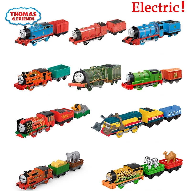 Оригинальный Электрический аккумулятор Thomas and Friends железнодорожный трек Master 1:43