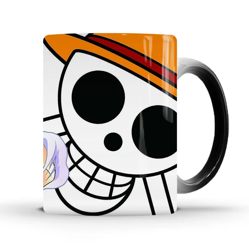 Taza One Piece Luffy en Logo