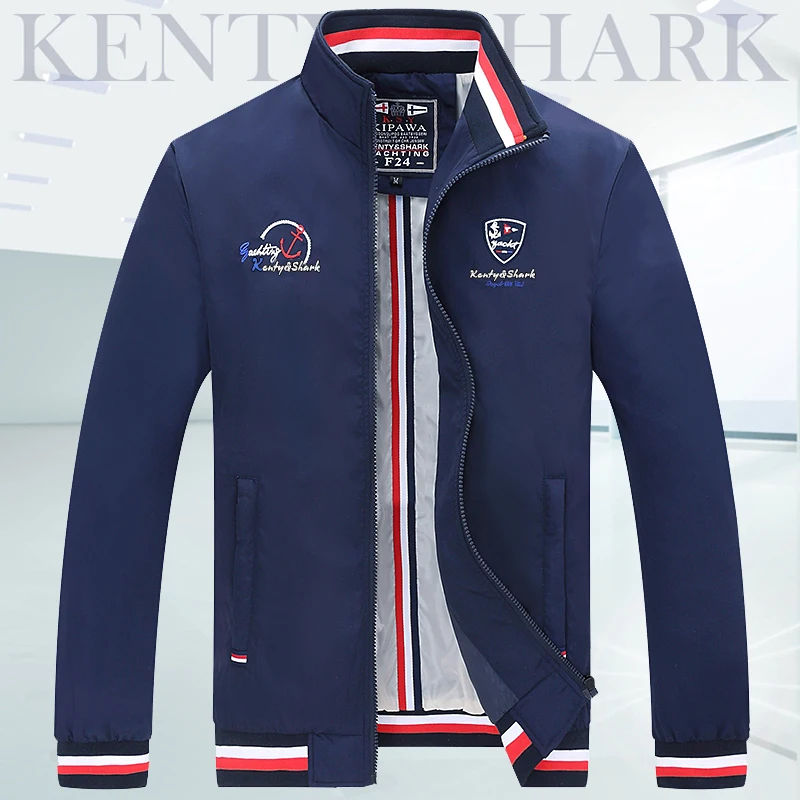 Newest Brand Clothing Spring/Winter men Slim Fit Top quality Mens Jackets M-4XL Casual Outerwear Newest shark Jacket