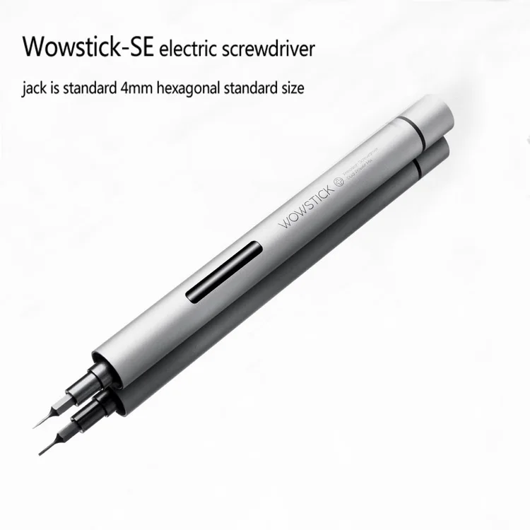 Wowstick-SE 1 комплект мини-прецизионный набор электрических отверток перезаряжаемая литиевая батарея Беспроводная электрическая отвертка 56 шт. сверла - Цвет: Wowstick-SE