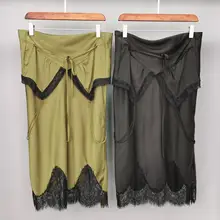 Новое дамское модное соблазнительное кружевное шитье юбка 0911