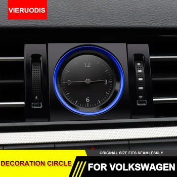 

2019 New Arrival Car Dashboard Center Clock Trim Styling Decorative Ring Cover for Volkswagen Passat B8 Car Accessories