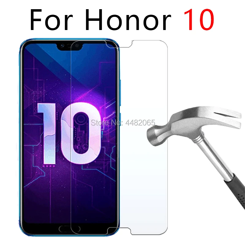 Чехол на Honor 10 Защитное стекло для Huawei Honor10 закаленное полное покрытие защита