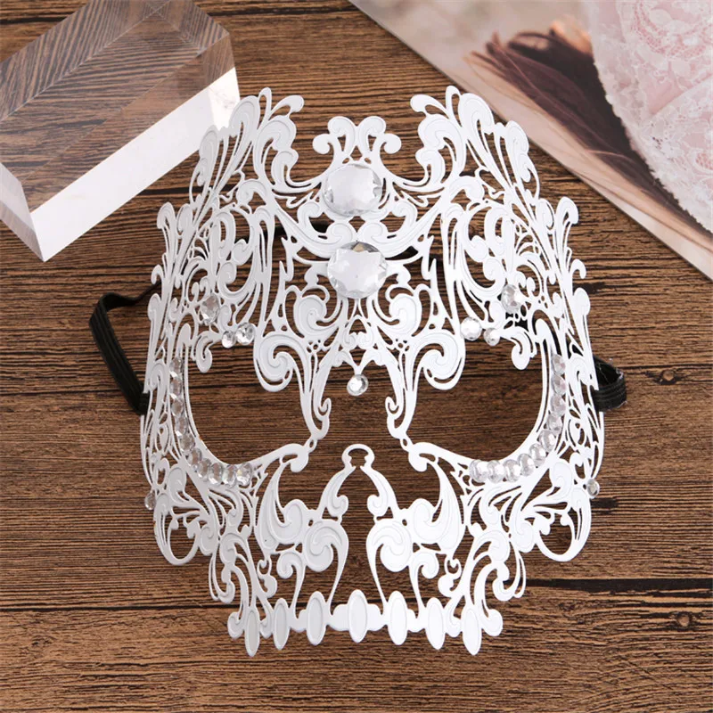 Nun латексная маска с головным шарфом распятие террор маска для лица страшный Косплей триллер Antifaz Para Fiesta ужас тушь для ресниц гримаса - Цвет: White