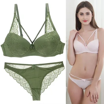 

Gather Sexy Lace Bra Set Brand Lingerie Suit Bra
