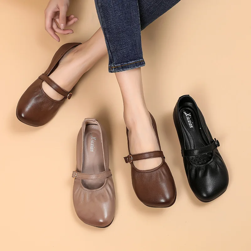 Rubber Band Bottom Soft Surface Antiskid Women's Shoes