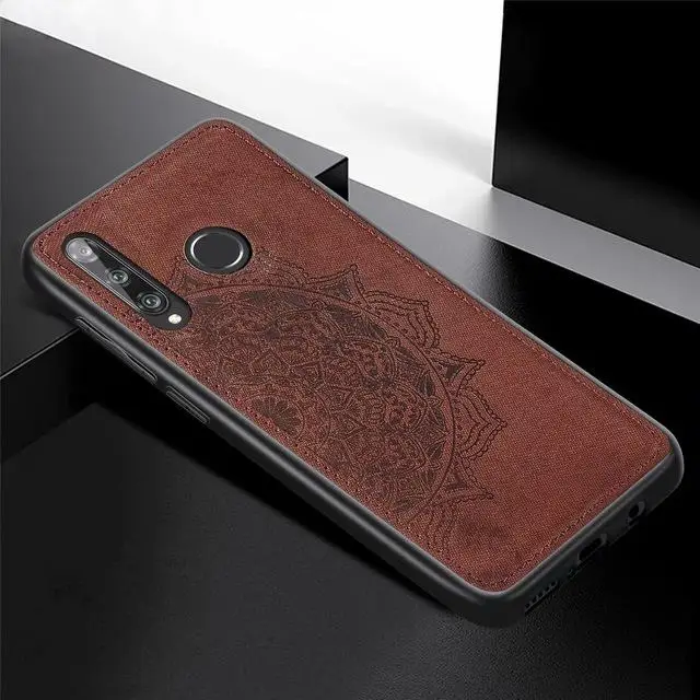 Чехол для Xiao mi Red mi Note 8 7 Pro 7A 6A K20 Pro mi 9 A2 Lite PocoPhone F1 с рисунком мандалы, задняя крышка, держатель, автомобильный Магнитный чехол - Цвет: brown