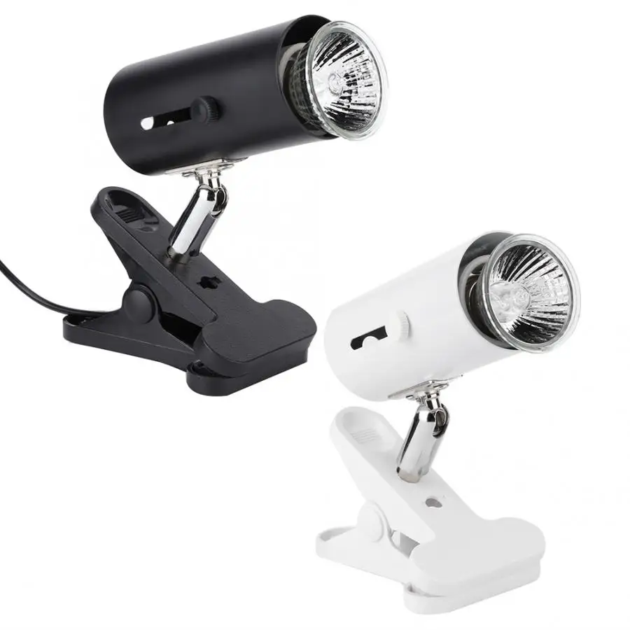 Reptile Lamp UVA+UVB Clip-on Bulb Turtle Basking Light Bulbs Heating Amphibians Lizards Temperature Controller | Дом и сад