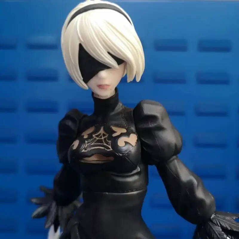 28cm Game Nier Automata Yorha No 2 Type B 2b Dx Ver Statue Action Figure Model Toys Action Figures Aliexpress