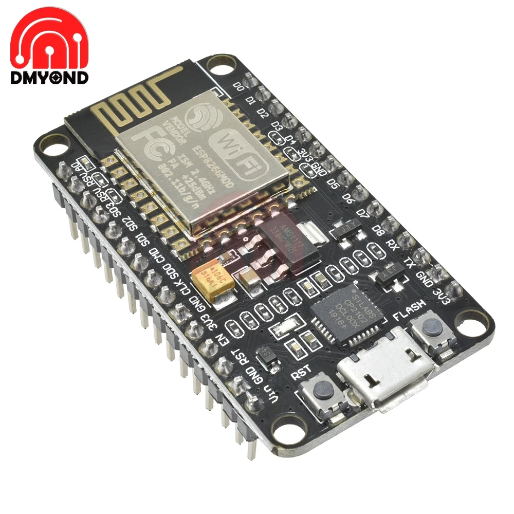Беспроводная плата Nodemcu Lua V2 ESP8266 CH340 ESP 12E WIFI Интернет вещей с антенной Pcb и разъемом