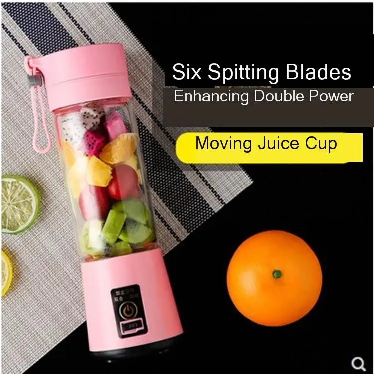 Portable Mini- Household Juicer Motor-driven Juicing Cup More Function Liquidizer Small-sized Charge Juice Cup