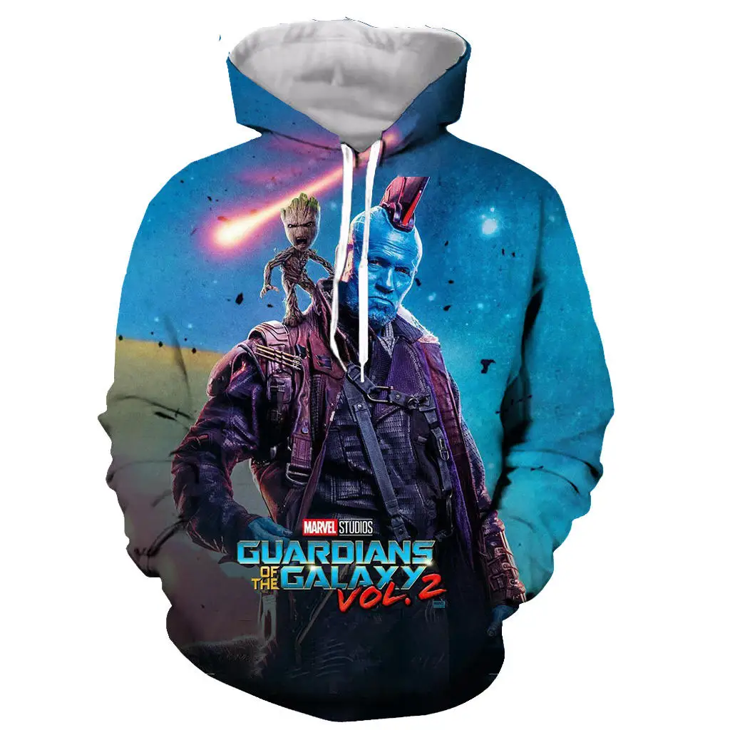 Yondu 3D печатных мужчин и женщин с капюшоном толстовка модная графическая Толстовка Повседневная Уличная пуловер Толстовка