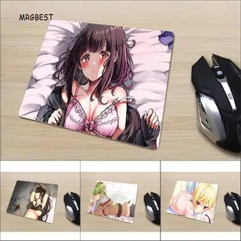 

Anime Mouse Pad Small Size 22x18/25x20/29x25CM Anime Sexy Girl Big Breasts Pads Computer PC Game Accessories Desk Mat for Gamer