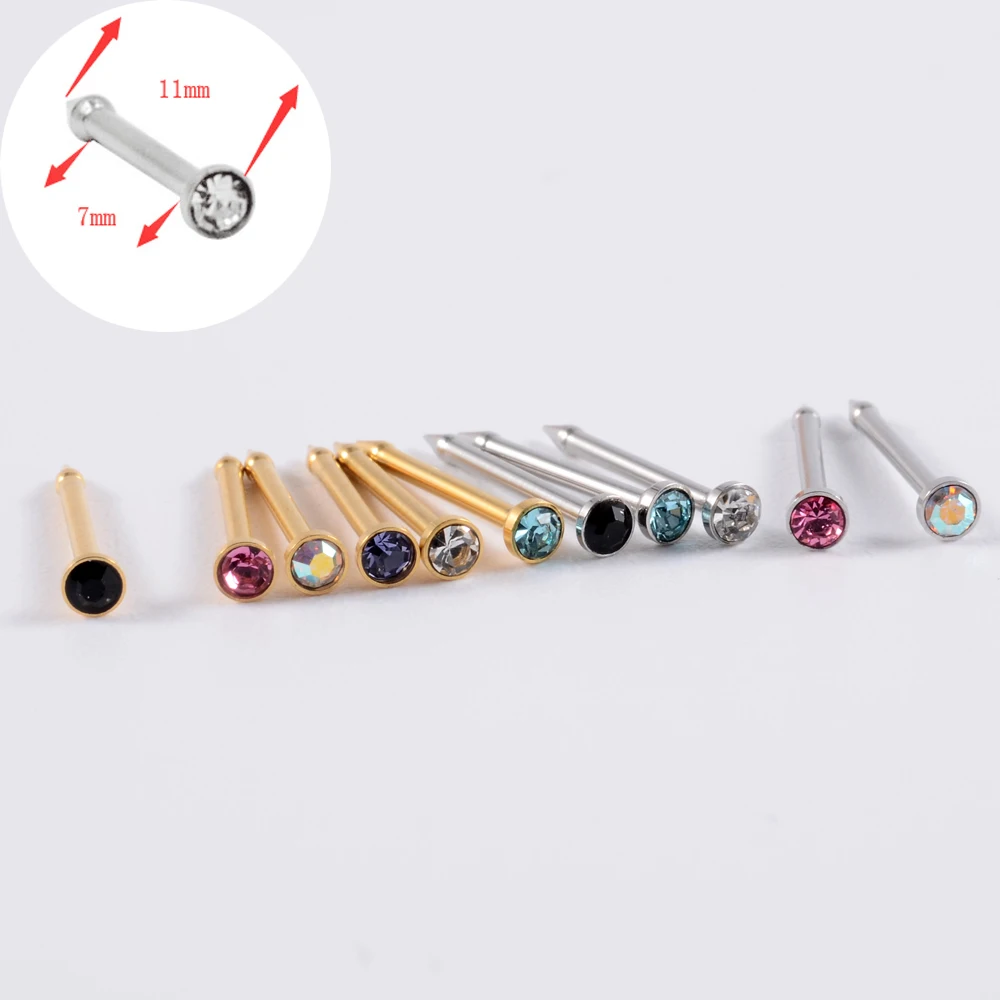 Nose Studs Nose Piercing Gun Body Piercing Kit Jewelry 1 Unit