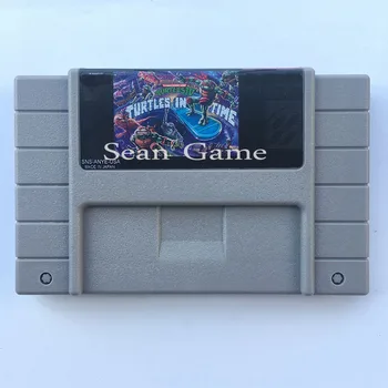 

High Quality Turtles IV Turtle Game Memory Cartridge Card for 16 Bit Consoles NTSC-US Version