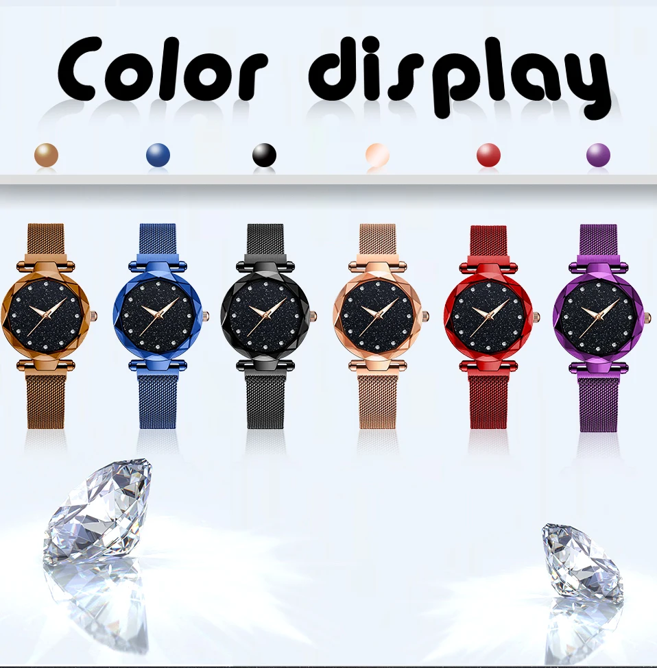 Новые женские часы IP67 водонепроницаемые многофункциональные дикие разноцветные
