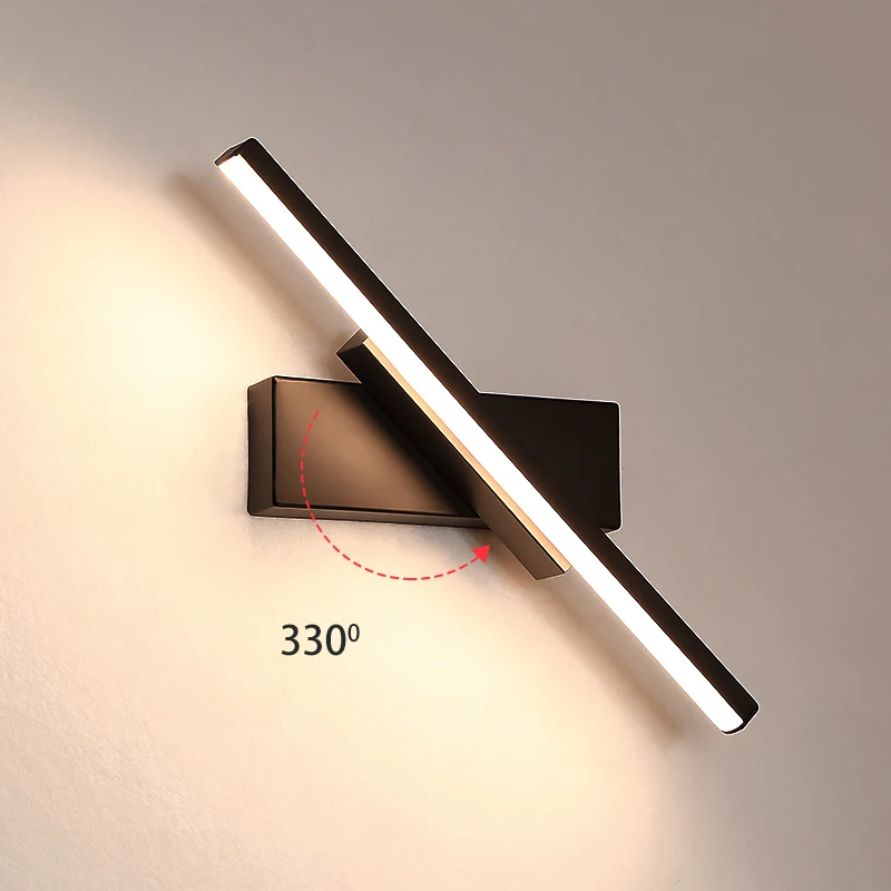 

L300mm 7W modern led adjustable wall lights for bedroom living room corridor home 110-240V bedside sconce wall lamp fixtures