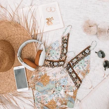 ZTVitality, сексуальный купальник, женский, с принтом павлина, боди, монокини, купальник,, Новое поступление, пляжная одежда, бандаж, цельный купальник