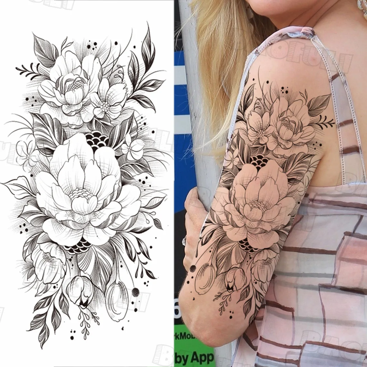 Tatouage Tortue Fleur De Lotus