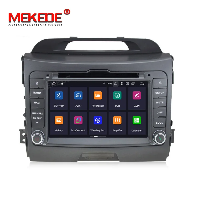 Perfect PX5 android 9.0 4GB+64GB Car radio GPS Navigation for KIA sportage 2011 2012 2013 2014 2015 headunit gps navigation WiFi BT navi 5