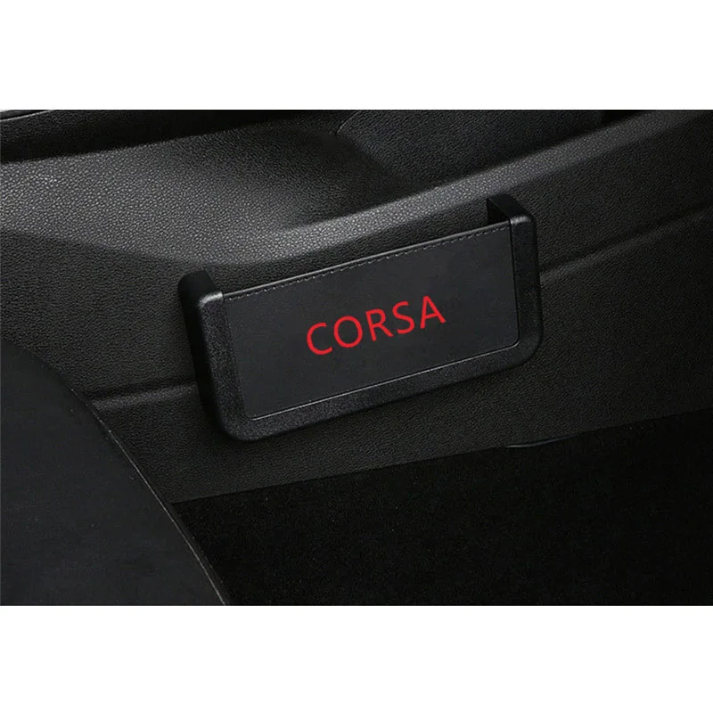 Автомобильный ящик для хранения для Opel Corsa, автомобильный Органайзер, кронштейн, коробка для хранения, Автомобильный Дверной органайзер, аксессуары