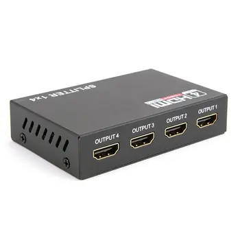 

HDMI Splitter HDCP 4K 1x2 Out Power Signal Amplifier 1080P 3D 1x4 Audio Spliter HDMI Converter HDMI Adapter
