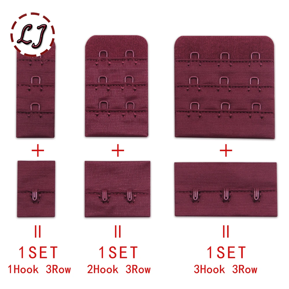 Bra Strap Adjustment Buckles 10sets/lot Ladies Useful Bra Extenders Strap Extension Adjustable Belt handmade Buckle accessories DIY