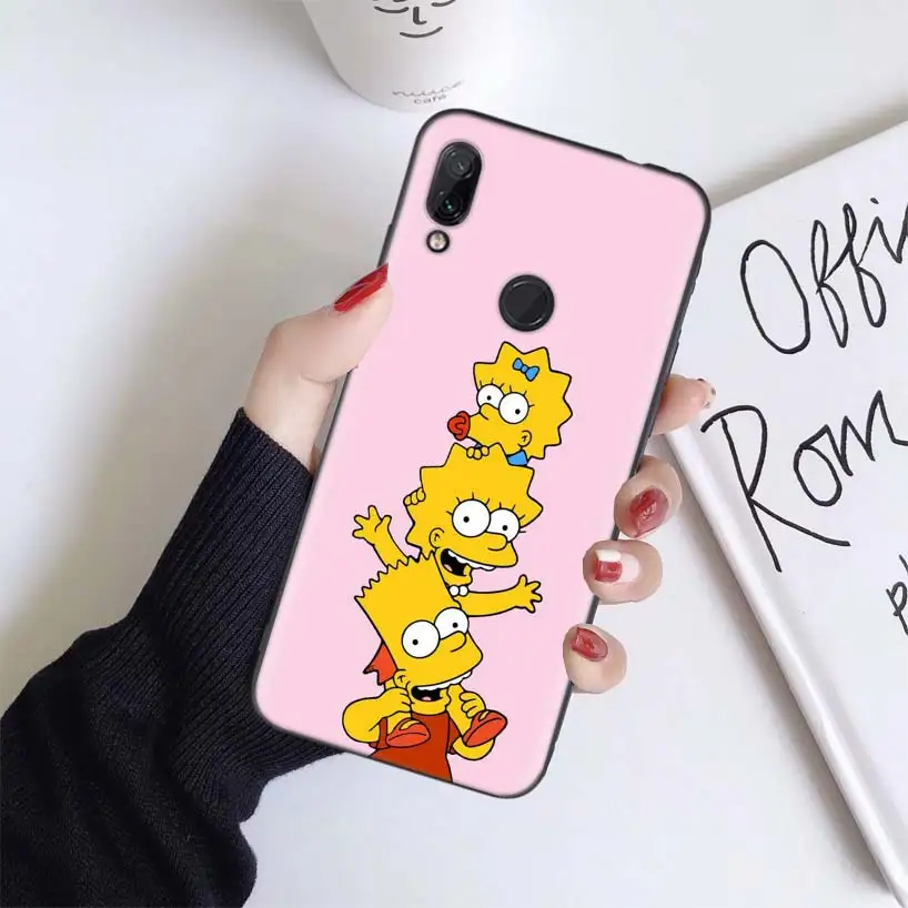 Чехол Simpsons для Xiao mi Red mi Note 7 8 K20 7S 7A 6 6A Pro S2 5 mi Play 9T CC9 E A1 A2 Lite F1 мягкий чехол для телефона - Цвет: BS169-3