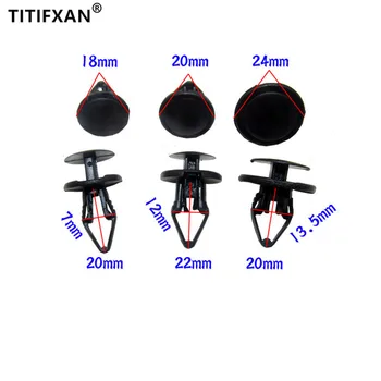 

15PCS Car trunk lined bumper fender clip For Chevrolet Cruze Buick New Regal Excelle Lacrosse plastic fastener rivet