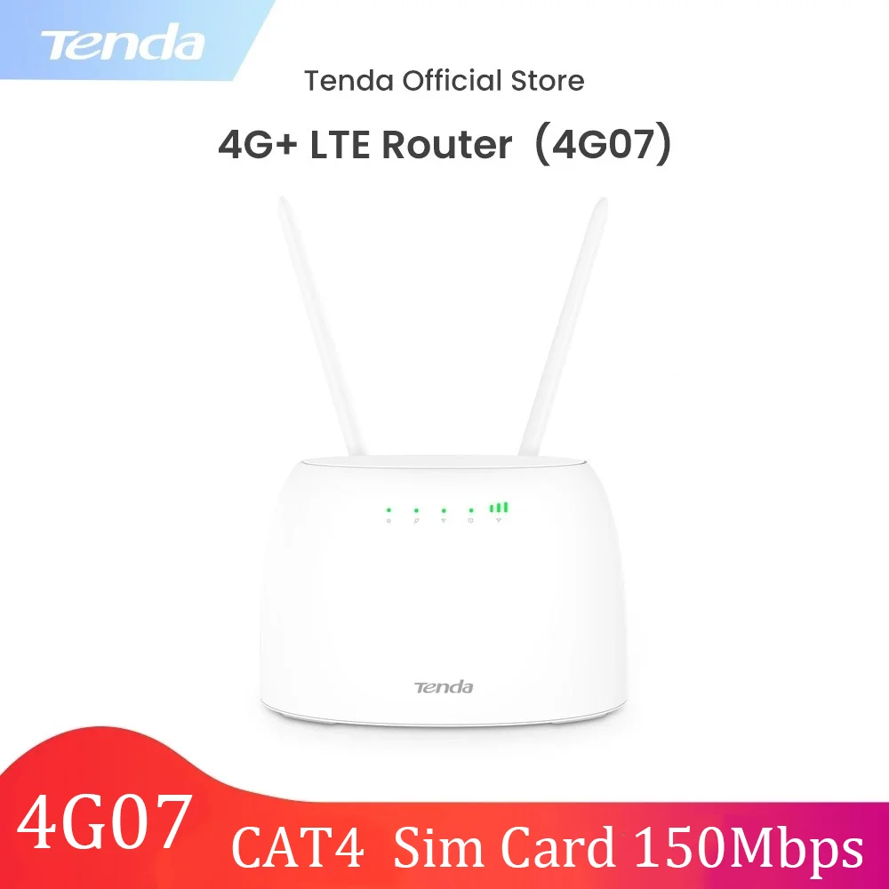 Беспроводной роутер Tenda AC1200 150 Мбит/с 4G 1167 | Компьютеры и офис