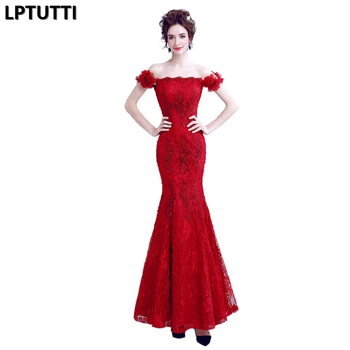 

LPTUTTI Beading Embroidery New For Women Elegant Date Ceremony Party Prom Gown Formal Gala Events Luxury Long Evening Dresses