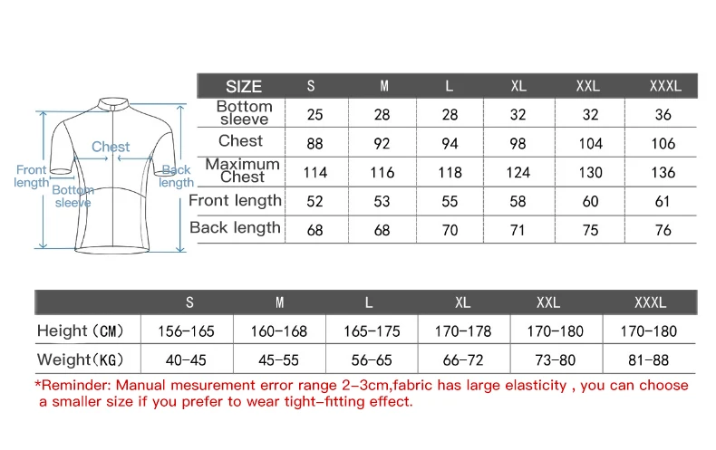 2021 Summer Black White Patchwork Striped Cycling Jersey Short-sleeved Top Men's Anti-Pilling Bike Clothing Jersey Shirt XA10TQ