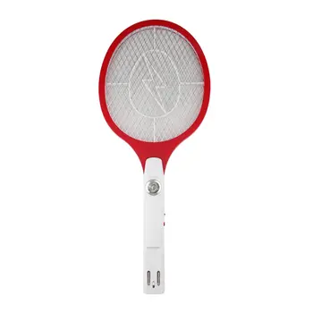 

Hand Mosquito Killer Racket 3-layer Net Rechargeable LED Electric Insect Bug Fly Zapper Swatter Repellent Garden Pest Control