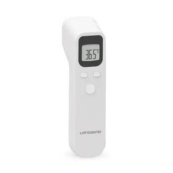 

Handheld Portable Non-Contact Infrared Thermometer / High Precision Thermometer Temperature Meter Tool LCD Memory Function 1PCS