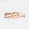 Tigrade 4mm 6mm Vintage Rose Gold Tungsten Carbide Wedding Ring For Women Solid Lover's Engagement Rings Anel Fashion Jewelry ► Photo 3/6