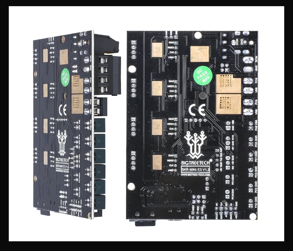 BIGTREETECH SKR mini E3 V1.2 плата управления 32 бит с TMC2209 UART драйвер SKR V1.3 E3 DIP для Ender 3 Creality части 3d принтера