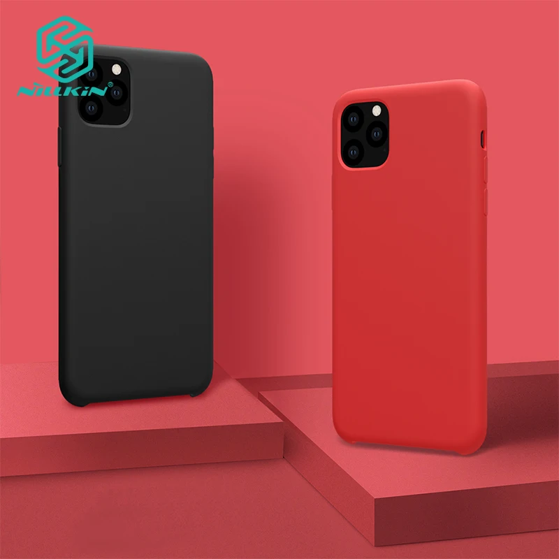 

Nillkin Soft Case for iPhone 11 Pro Smooth Liquid Silicone Cell Phone Gel Rubber Back Cover