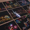 4 Pcs 20x14 CM A5 Colorful Magic Scraping Painting DIY Manual City Night View Scratch Paper Drawing Toys For Kids Learning Toys ► Photo 1/6