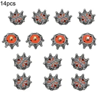14Pcs Golf Shoe Spikes Replacement Studs Soft Fast Twist For Footjoy Cleat Metal Screw Golf Accessories 1
