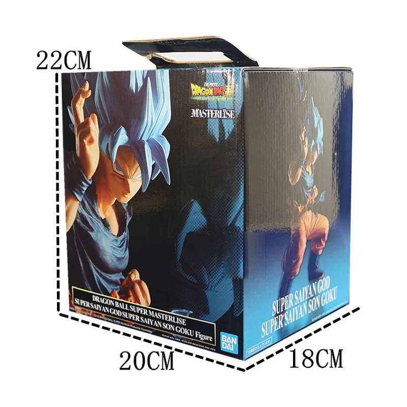 BANDAI Dragon Ball Super Broly Blue Goku 20th anniversary фигурка японского аниме Коллекционная Фигурка модель