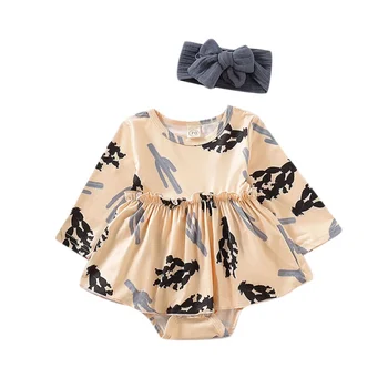 

Autumn Winter Newborn Infant Baby Girl Floral Long Sleeve Party Dress Pageant Prom Tutu Dress Cute Princess Girl Clothes 0-2T