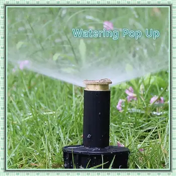 

90~360° Automatic Retractable Watering Pop Up Adjustable Spray Sprinklers Lawn Watering Sprinkler Head Garden Watering Nozzles