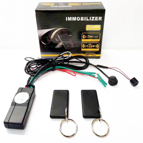 

RFID 2.4GH Car Immobilizer Wireless Engine Lock Anti-Hijacking Intelligent Circuit Cut Off Anti-Theft Unlock Device