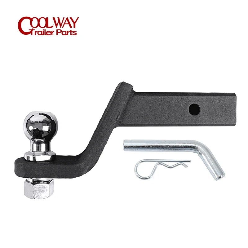 4 Inch Towbar Tongue Ball Mount With Towball And Hitch Pin RV Parts Car Camper Accessories Caravan Components components